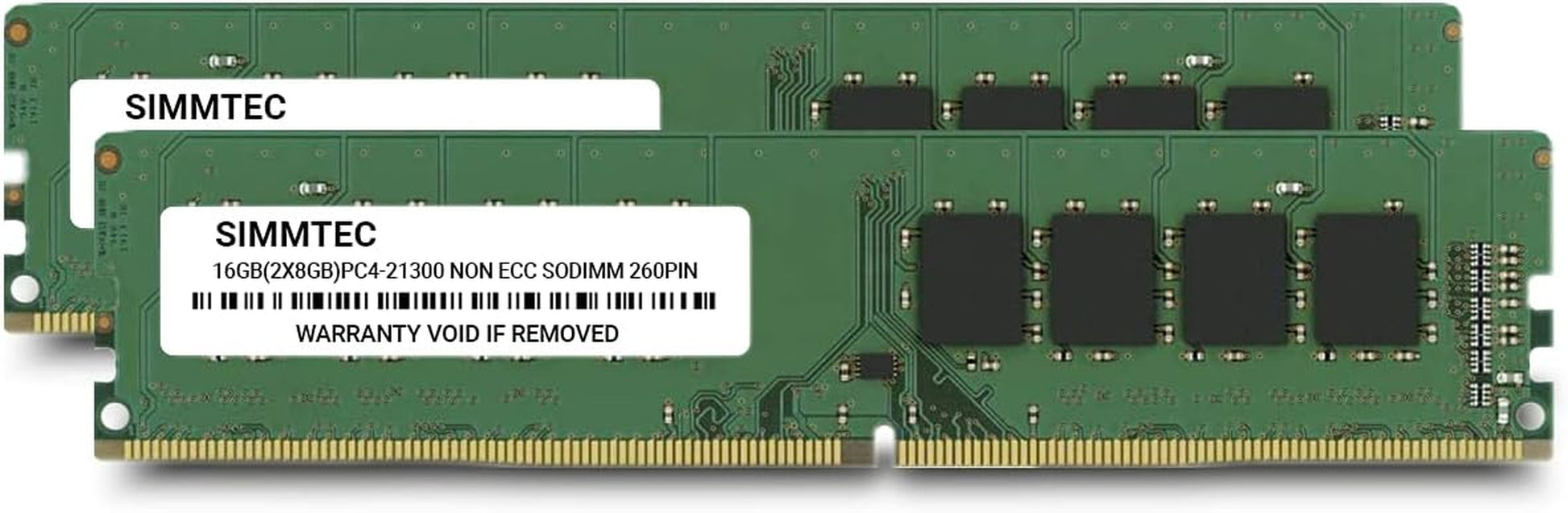 Simmtec RAM 32GB (2X16Gb) DDR4 3200Mhz DIMM PC4-25600 UDIMM Non-Ecc CL22 1.2V 288-Pin Desktop Computer RAM Memory Upgrade Kit