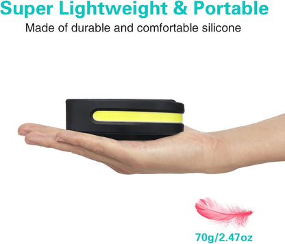 2 Rechargeable Headlamps, Bright LED Headlamp Flashlight, 1000 Lumen 230° Wide Beam&Spot Light, Sensor Mode, 2.4Oz Lightweight Head Lamp with Clips for Hardhat, Camping,Running